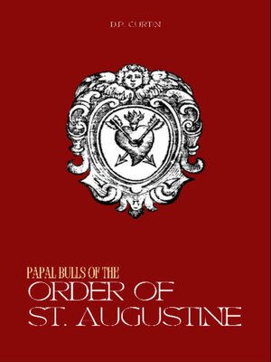 cover image of Papal Bulls of the Order of St. Augustine